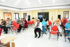 Pelatihan penyusunan pedoman barang/jasa di Rumah Sakit Syarif Hidayatullah bersama tim LKPP