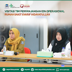 VISITASI TIM PERPANJANGAN OPERASIONAL RUMAH SAKIT